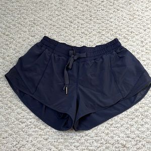 Navy hotty hot shorts